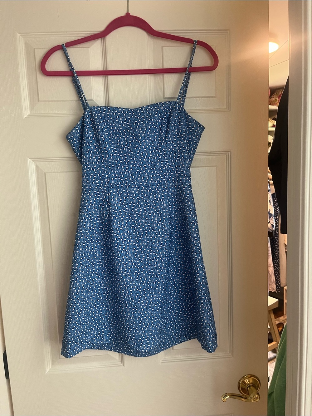 French Connection Blue Mini Dress
